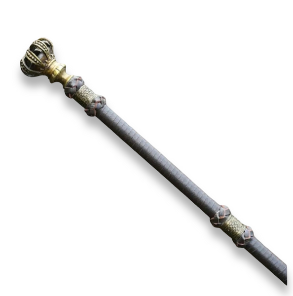 Havana Brown/Bronze Crown Hunter Cane - Only 1 left!