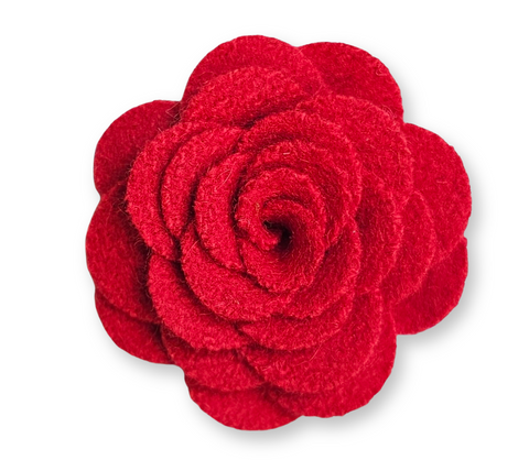 Rose Lapel - Assorted Colours