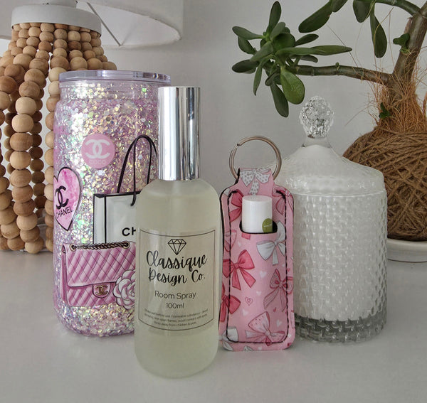 Pink & White CC Designer inspired Gift Set