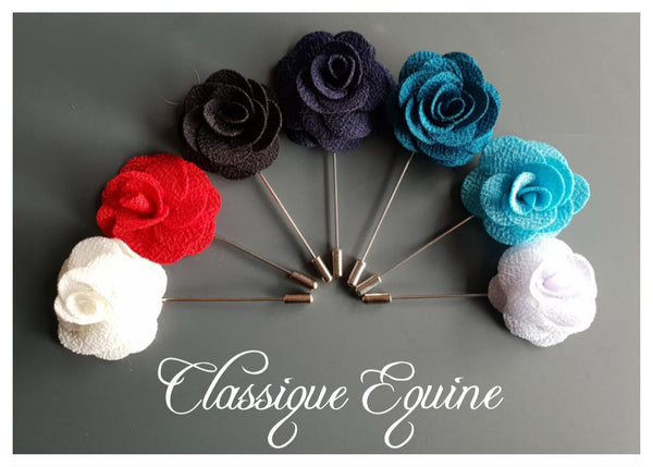 Rose Lapel Pins - Assorted Colours