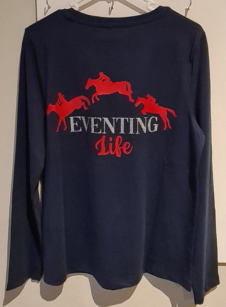 Eventing Life Long Sleeved Tee - Childs 12