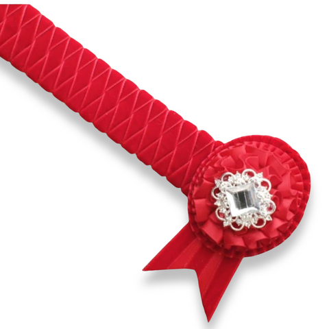 Red Velvet Diamond Browband